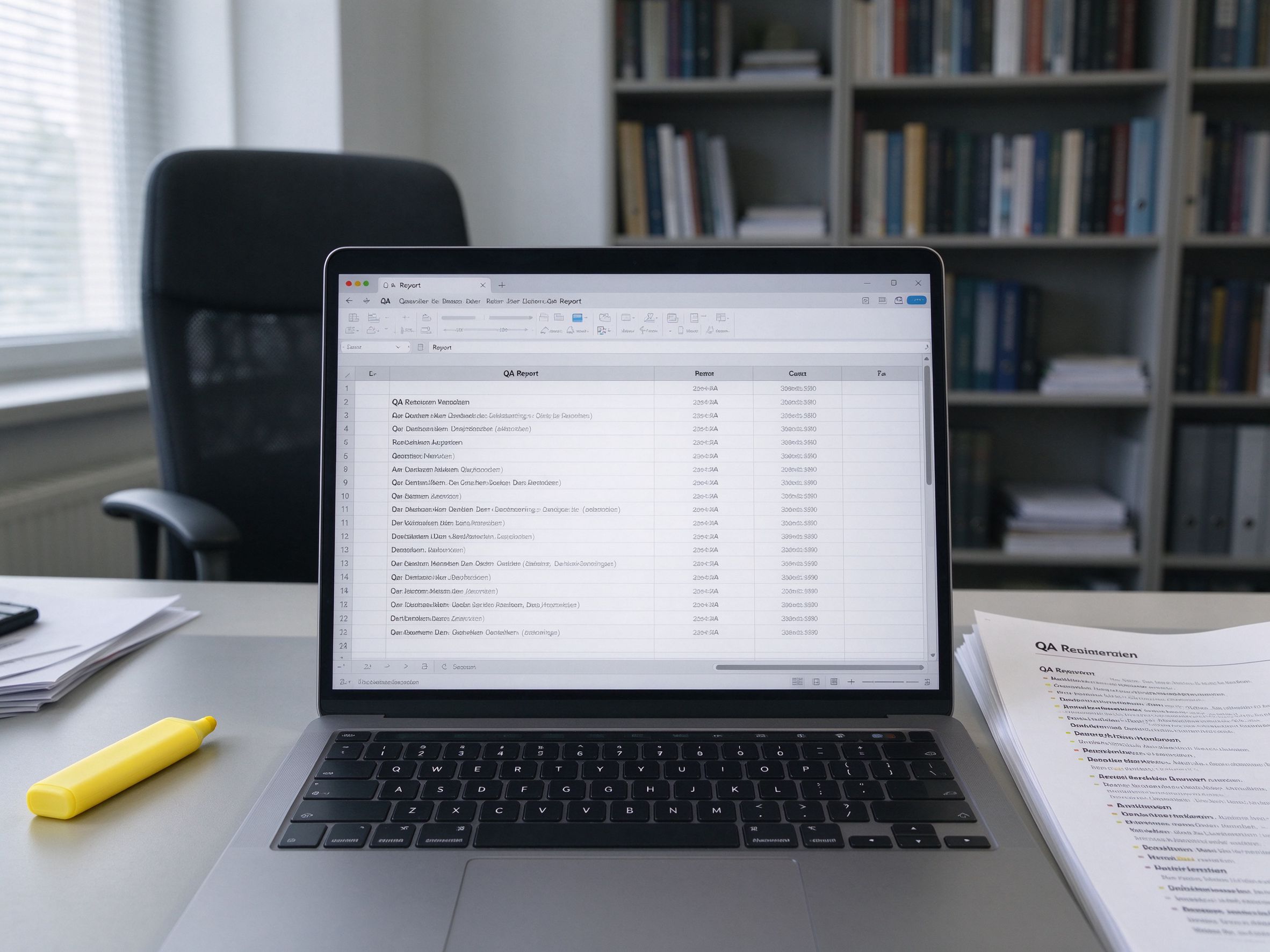Terminology QA report